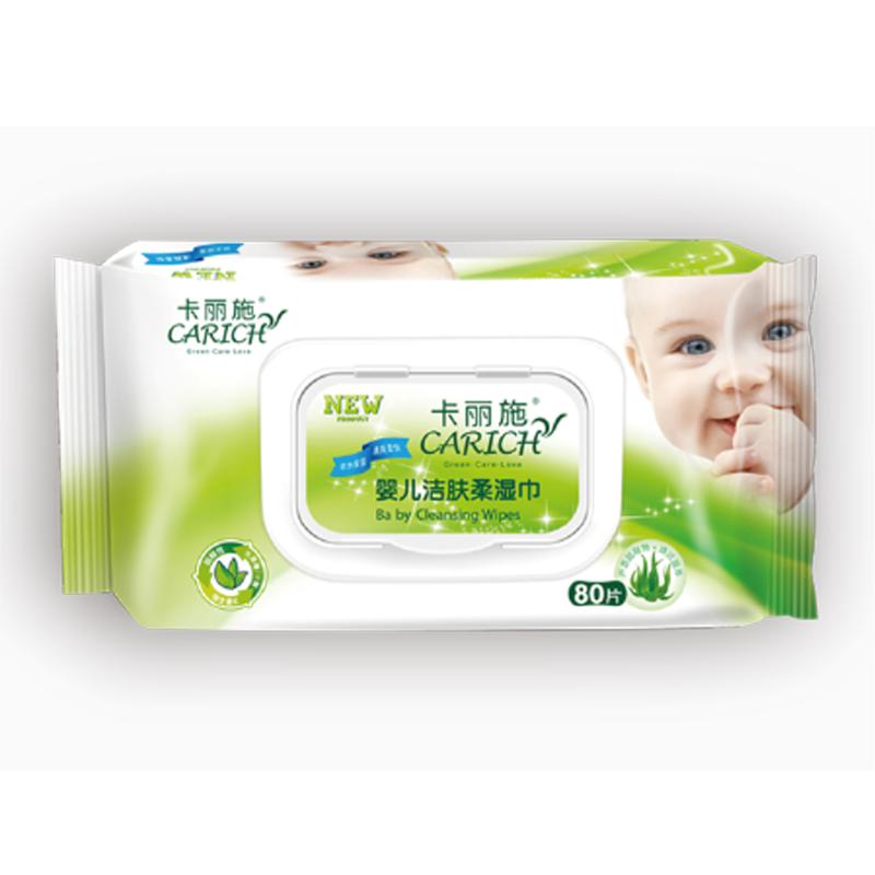 嬰兒潔膚柔濕巾(80片)