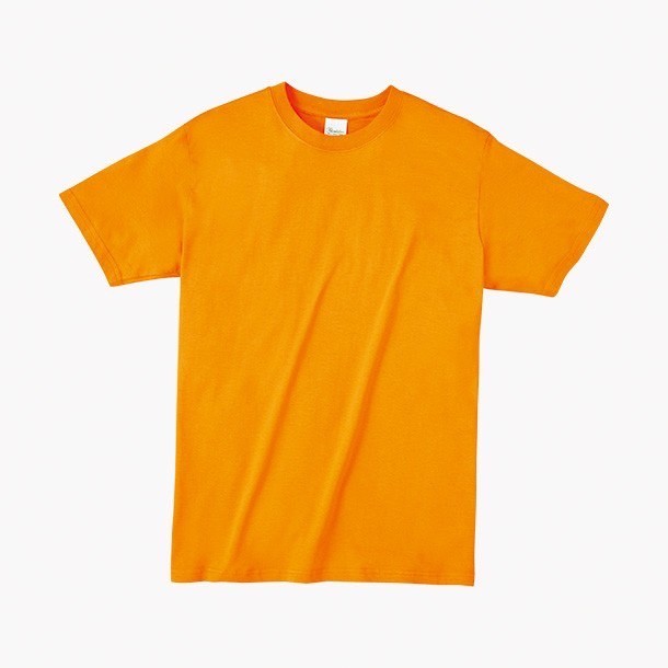日本棉圓領T恤-金黃