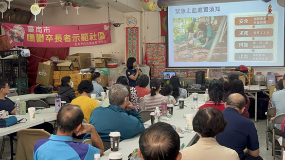 七甲里辦理民眾救護實務訓練，提升災害創傷救護能力