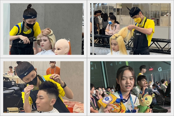 第53屆全國技能競賽 嘉義市東吳高職美髮技術奪兩金 三位選手入圍國手