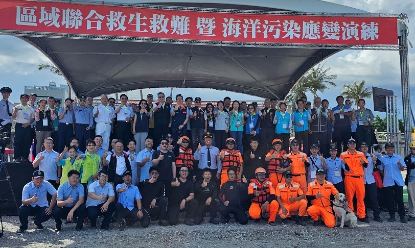 航港局領銜東部聯合演練　整合海難救援與海洋環境保護能量