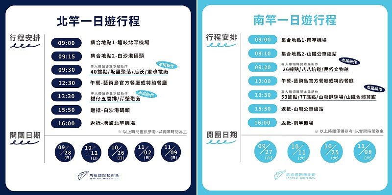 南竿坑道到北竿聚落　藝術島官方授權行程帶你玩轉馬祖