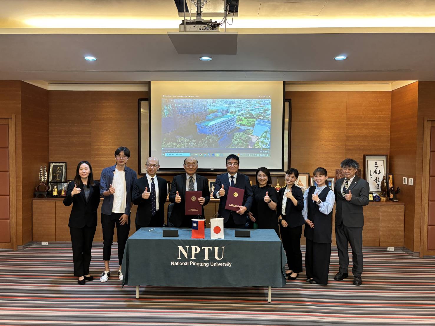 屏大與日高校簽署MOU  深化教育與文化交流