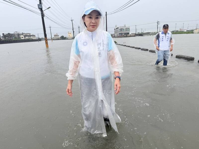 高雄近期接連遭遇豪雨  國民黨高雄市長參選人柯志恩提出「治水六大行動」