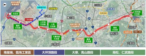 內政部都委會審議通過國道七號都計變更案　東高雄環狀快速路網成形 助攻產業與交通發展
