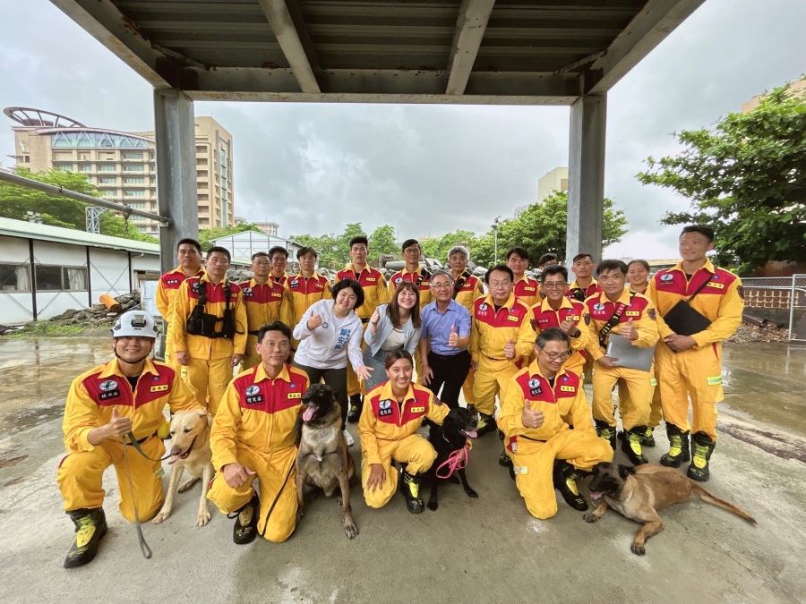 議會警消衛環委員會考察消防局特搜大隊 關心特搜量能及救災執勤安全