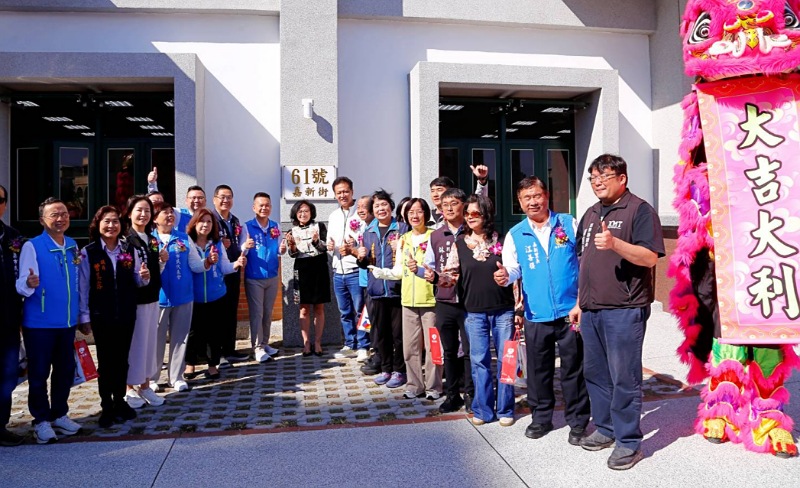 歷時近10年 苗栗市嘉盛、嘉新社區活動中心落成啟用