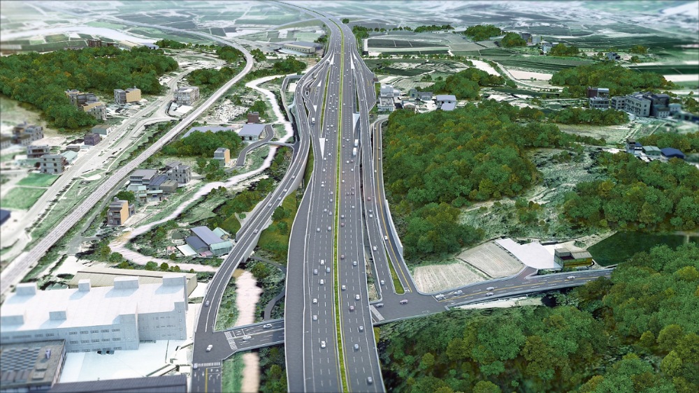 國道1號造橋交流道工程今祈福動土           預計118年底完工通車