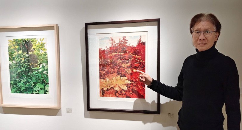 朱正卿版畫創作個展-遐邇之見 對生命時序深情回望