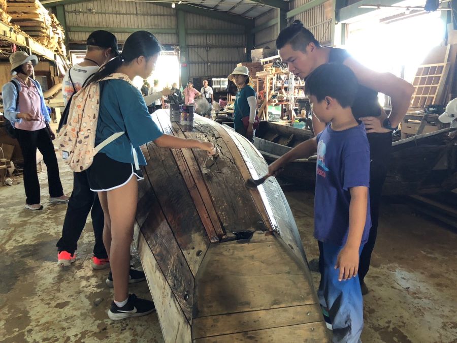 海洋委員會助力舟船技藝復振 蘭陽博物館工作坊串聯海岸人文及舟船修造技藝