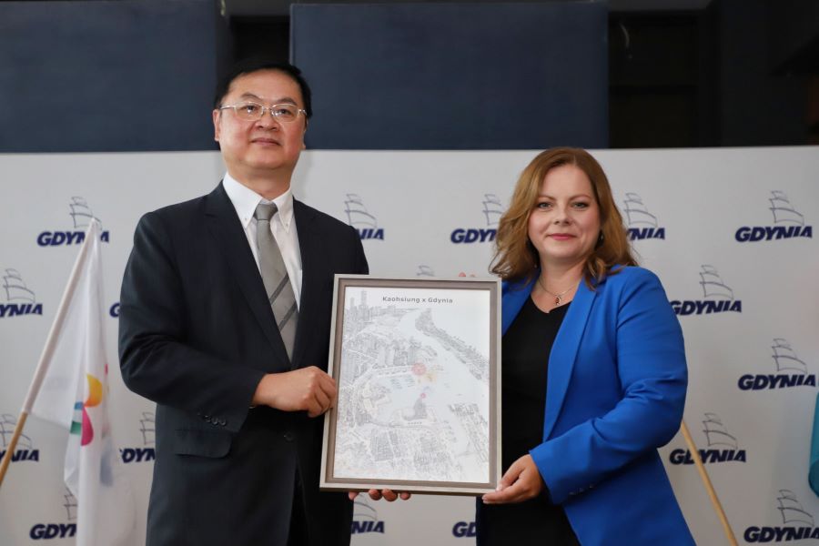港灣城市締盟!格丁尼亞成為高雄首個波蘭姊妹市 台波姊妹市實質合作!簽署經濟、教育合作備忘錄