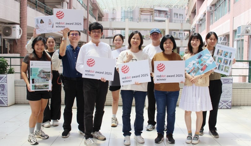 融合在地與永續精神 樹德科大視傳系榮獲7項德國紅點設計大獎
