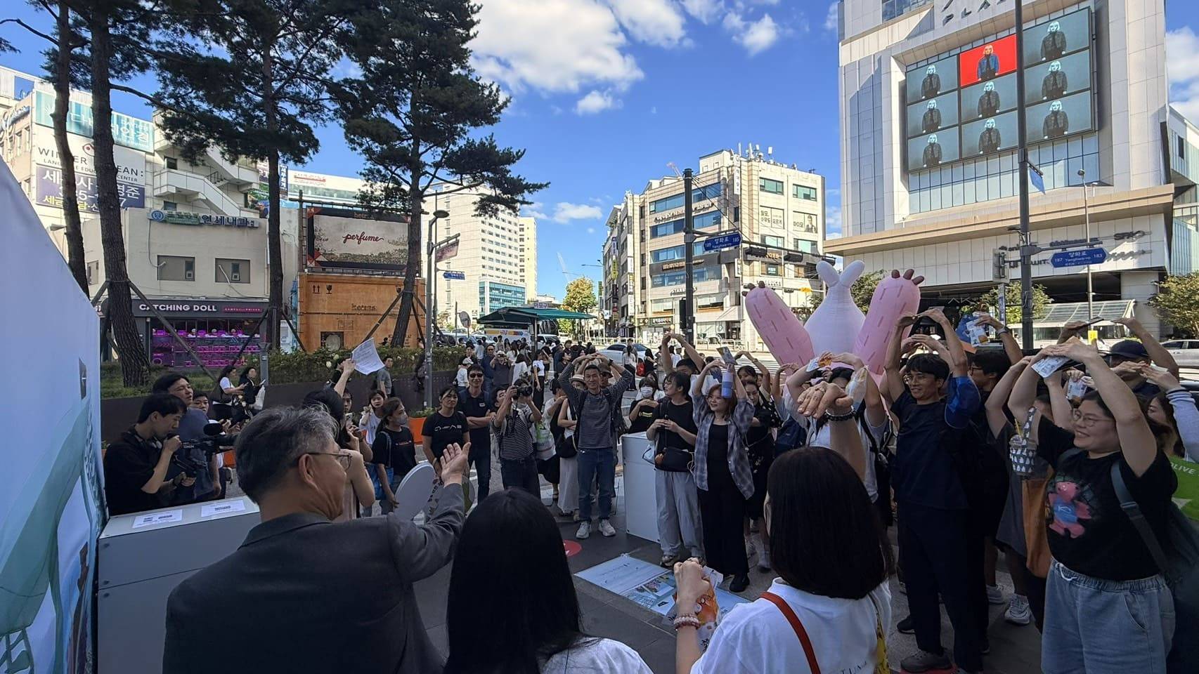 屏東觀光快閃首爾！吸睛吉祥物現身弘大