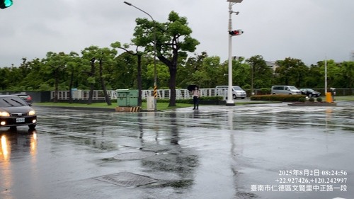 台南遭百年豪雨侵襲無重大災害發生