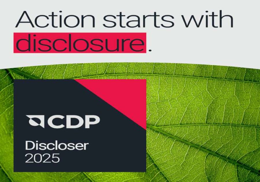 中鋼連續三年榮獲碳揭露專案(CDP)領導等級（A-）佳績