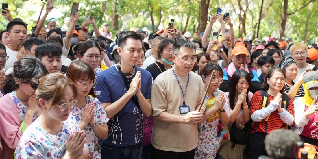 白沙屯媽祖竹北贊境 鄭朝方: 6萬民眾一城的虔心!滿城的感動!