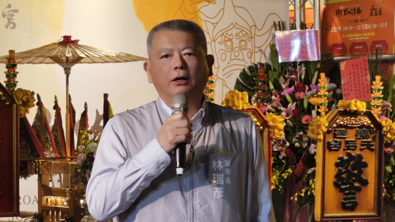 首次有外國籍友人參加 玉三媽復駕故居巡安徒步進香-行百里心香路活動 