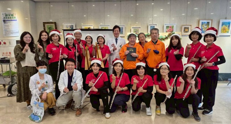阮綜合聖誕送暖 音樂演出與健康講座傳遞祝福