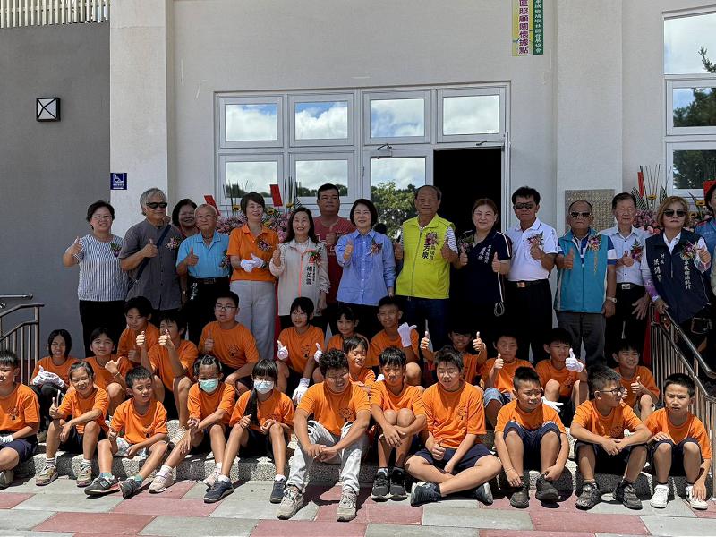 屏東縣車城鄉車城國民小學射寮分校  學生活動中心落成揭牌典禮