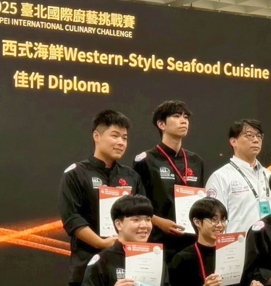 「2025 TIC國際廚藝大賽」義守大學廚藝系奪佳績 從銀髮餐桌到國際賽場,用料理連結世界與社會