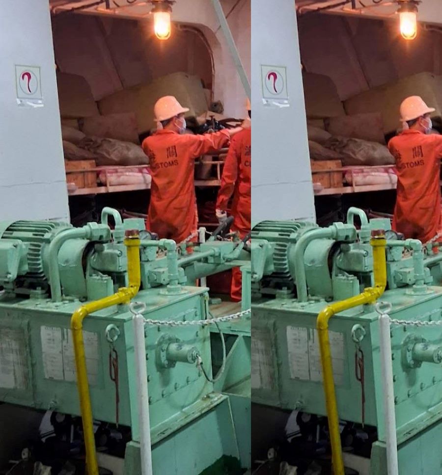 海關與港警、移民署、海巡署及調查局聯手出擊，共同為邊境把關，遏止走私不法