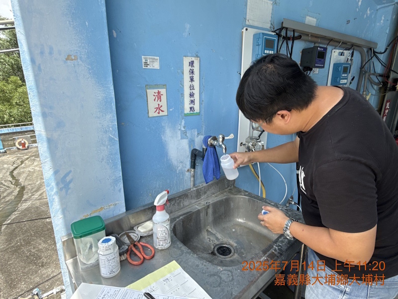 嘉縣災後全面抽驗淨水場水質 飲水安全擺第一