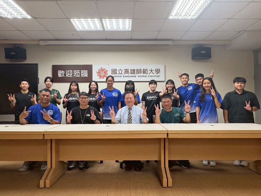高師大全大運斬獲14面獎牌 校長王政彥表揚獲獎同學與教練