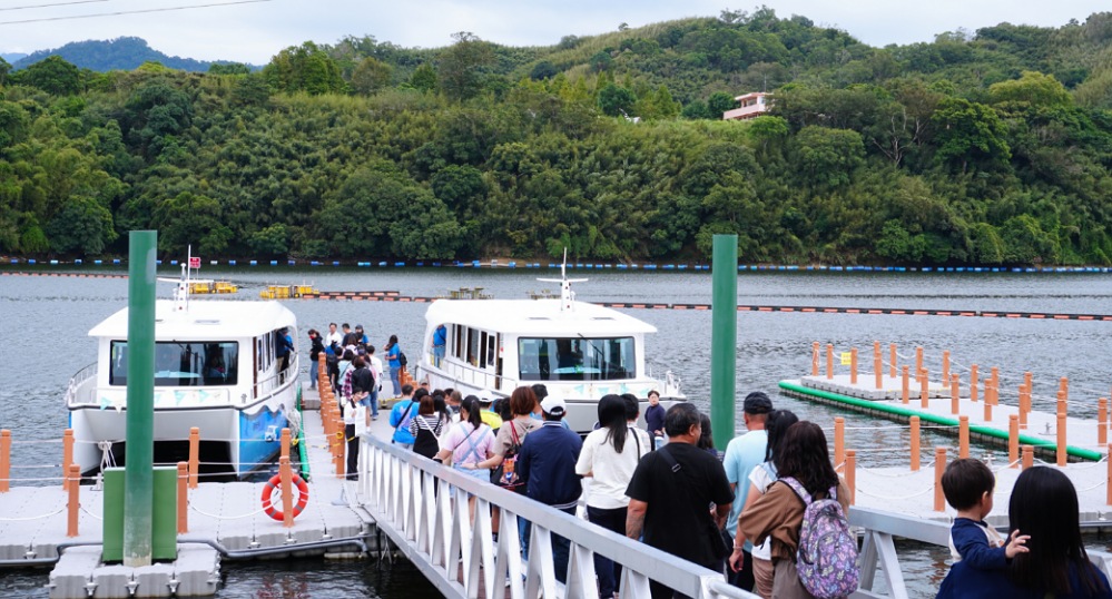 苗栗「明德水陸空遊憩區」正式登場    遊湖船11月1日啟航