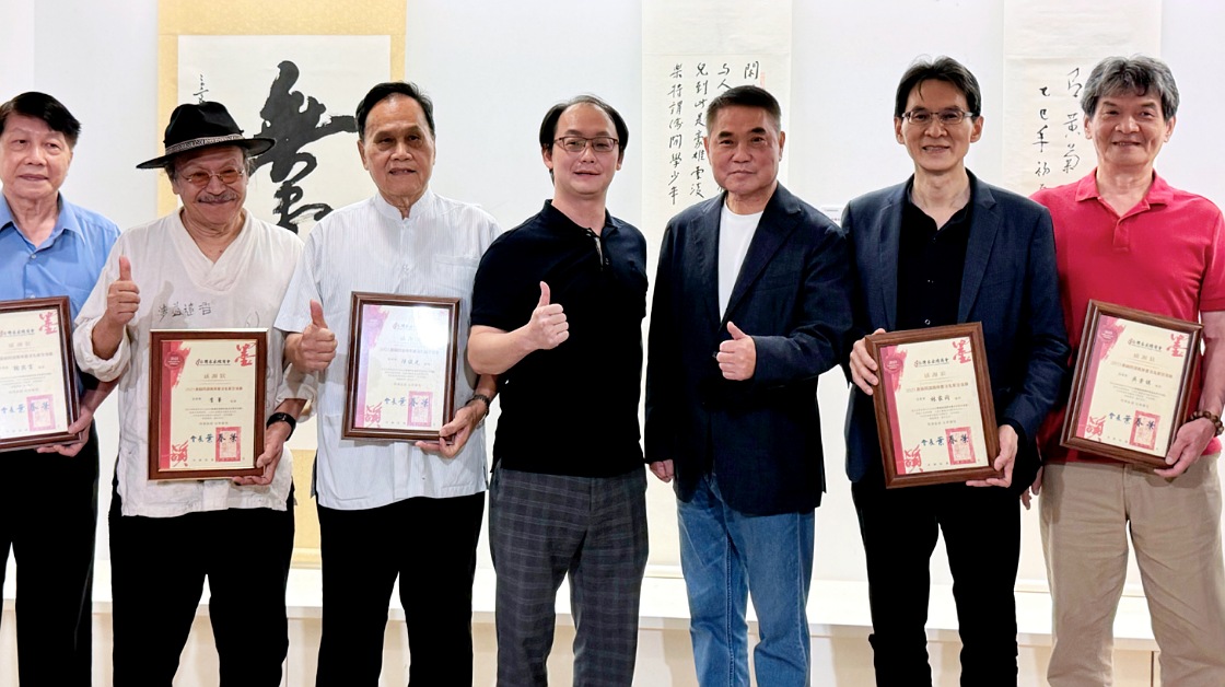 「墨韻同源-兩岸書法名家交流展」開幕 開創苗栗書藝發展新局面