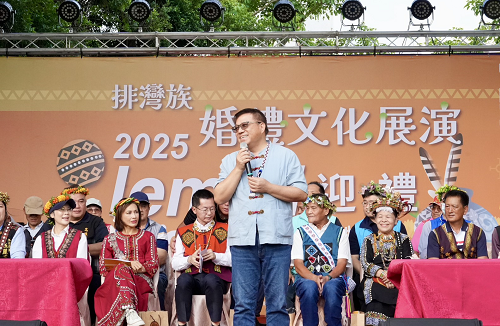 原民會副主委出席高雄「TAKAO豐潮」排灣族Lemisi　讚文化傳承並分享國際榮耀