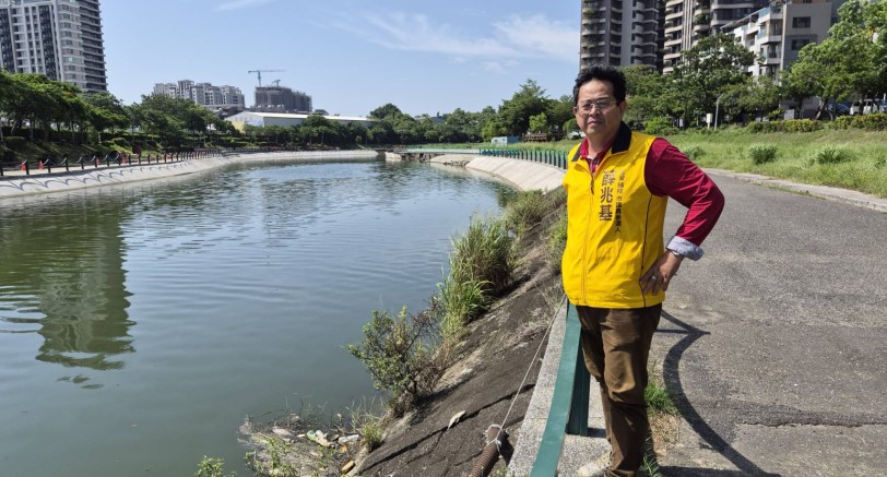 智慧城市不能只會撈死魚  左楠市議員參選人薛兆基籲建置AI河川預警系統