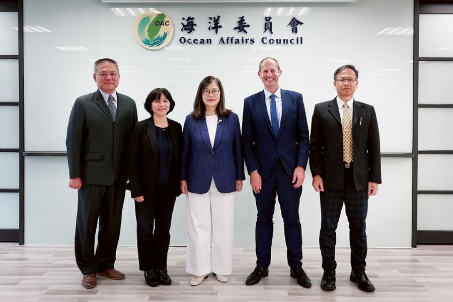 歐洲經貿辦拜會海委會 管碧玲:深化臺歐合作 共創海洋安全與永續藍圖