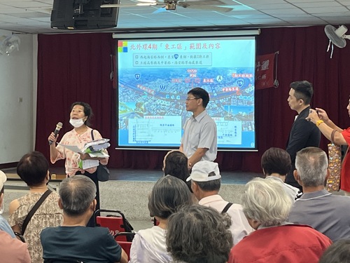 台南北外環四期公聽會民眾反對路線截直取彎南移