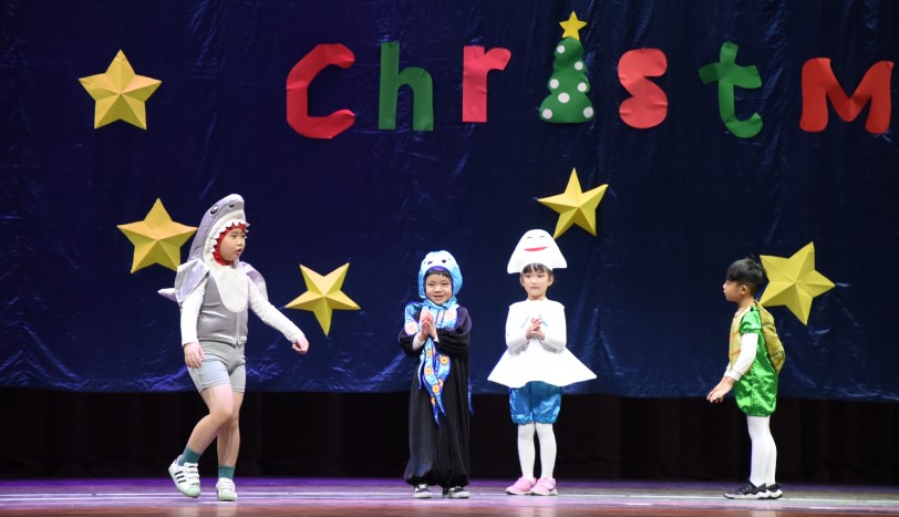 馬幼聖誕表演熱力登場 陳光復親臨祝福