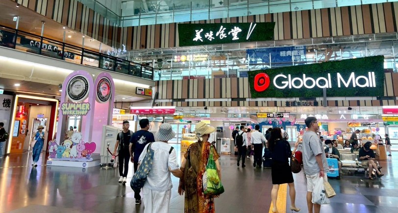  Global Mall 新左營車站暑假推卡有利高回饋、新櫃、抽韓國機票 業績增2成  鐵道迷衝一波！「跨世代鐵道模型展」重現車站風情