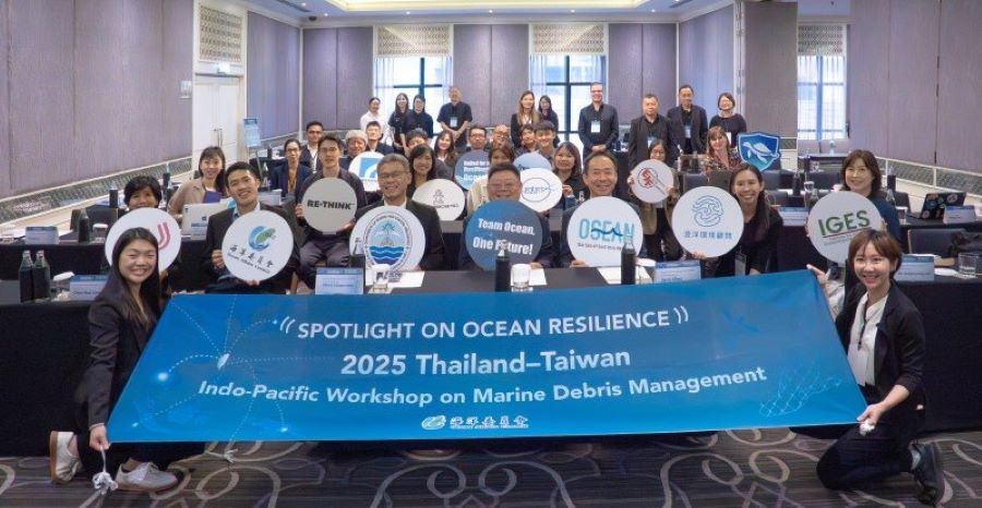 臺灣「招財貓」攜手泰國「衝浪板」挑戰幽靈漁網！ 管碧玲：海洋韌性夥伴打造印太海廢典範