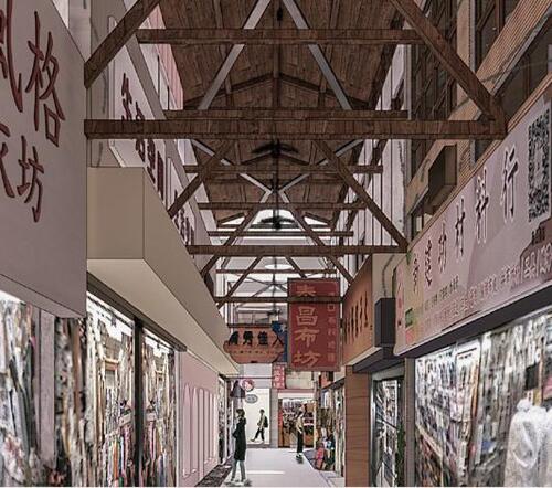 台南西市場兩側景觀統包工程將施工改善