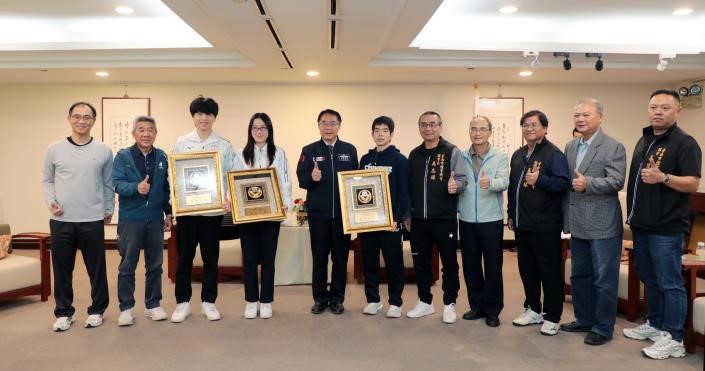 2025達福林匹克運動會 台南勇奪1金1銀3銅佳績 黃偉哲表揚嘉勉選手