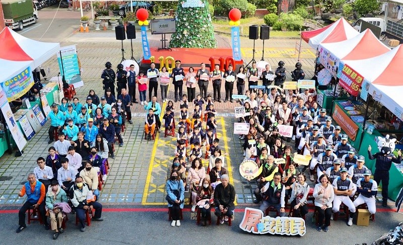 110啟動屏東跨域守護網 周春米領軍三區共構防詐防暴