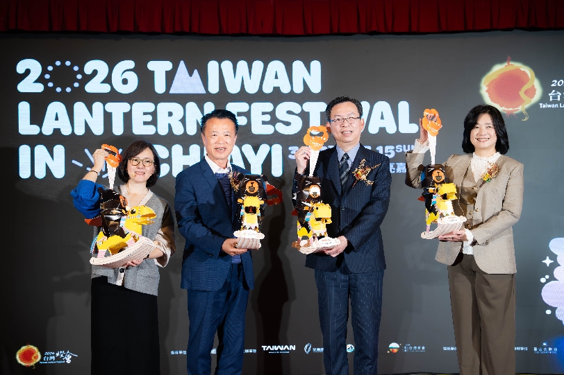 2026台灣燈會主燈小提燈 「喔熊馬抵嘉」 融合嘉義縣名造型亮相 逗趣又可愛！