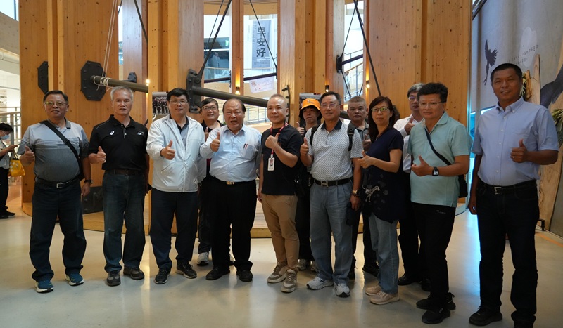 陳光復率團參訪樹德半山夢工廠 汲取循環再利用與永續發展新思維