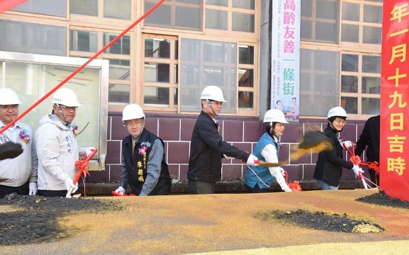 苗栗縣獅潭文化會館暨圖書館原址重建動土　預計116年7月完工成新地標