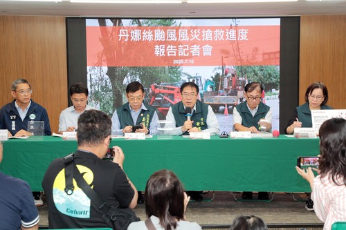 台南3成地區仍停班向行政院會求援助風災