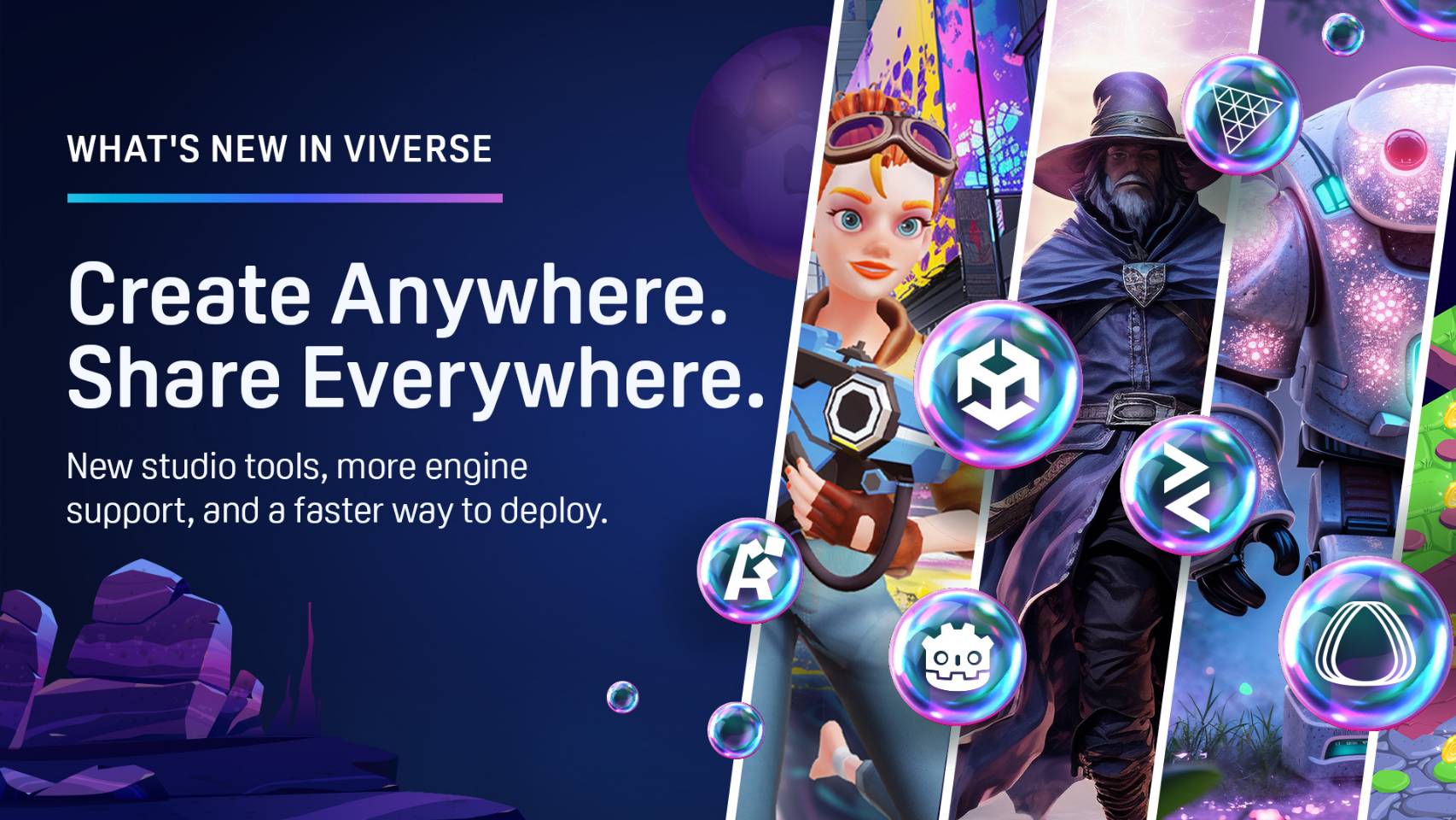 HTC VIVERSE全球首創 全面支援主流 WebXR 遊戲引擎