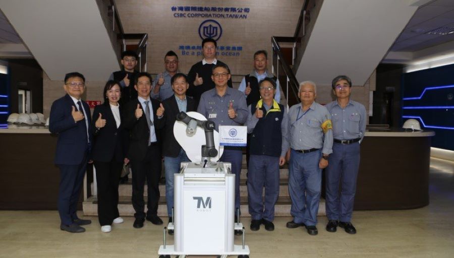 台船攜手達明機器人 推動協作手臂自動化加速造船產業智慧製造升級