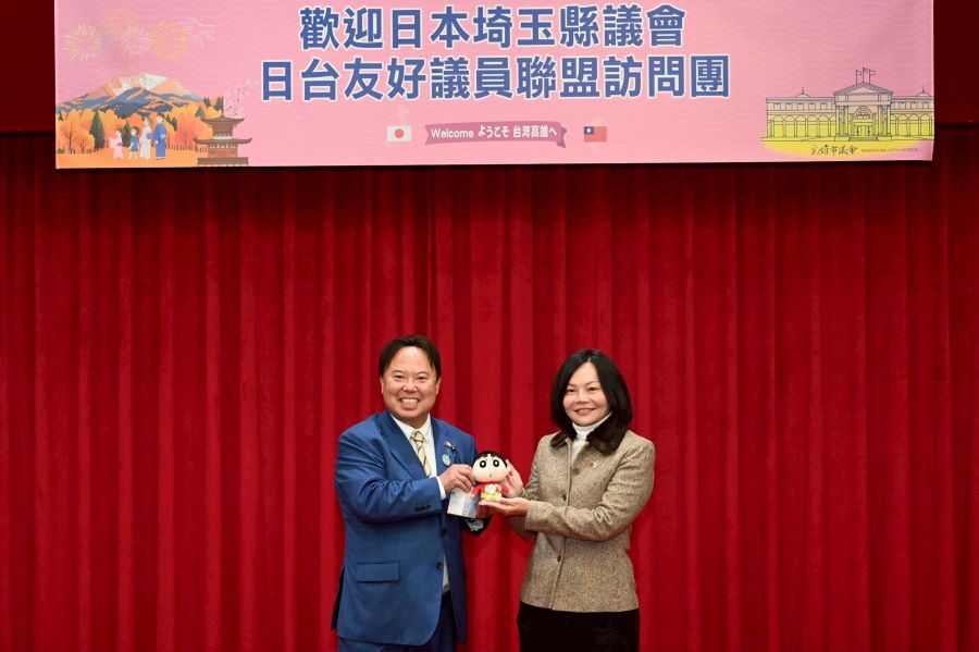 「漫畫之都」埼玉縣訪高  以文創交流深化台日議會情誼