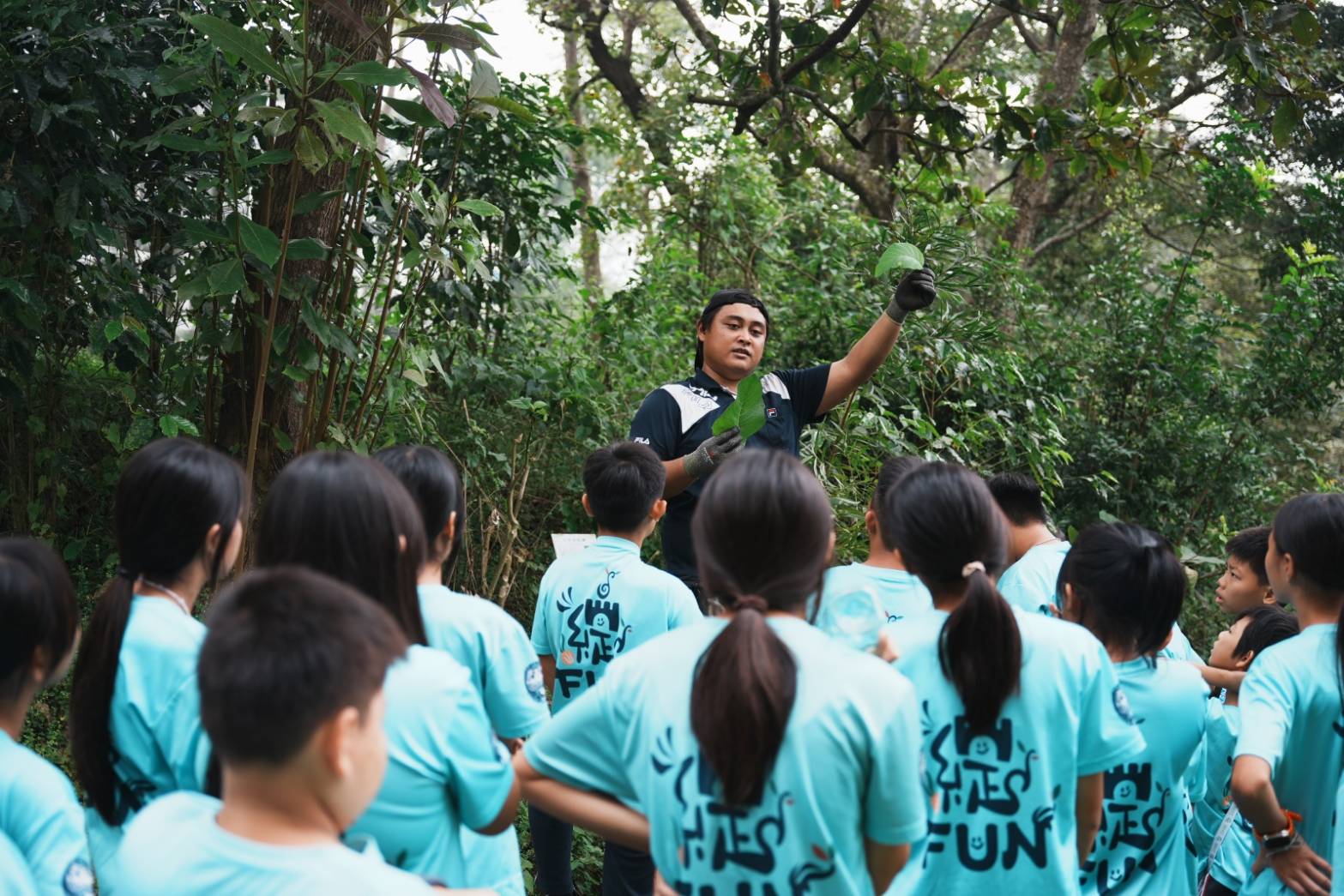 大武山山林教育服務中心防災體驗營  屏東15所學校培養山野技能