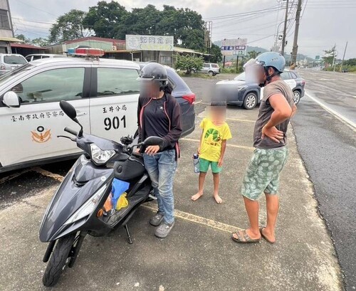 花蓮3家人機車環島遊颱風失聯台南警尋獲