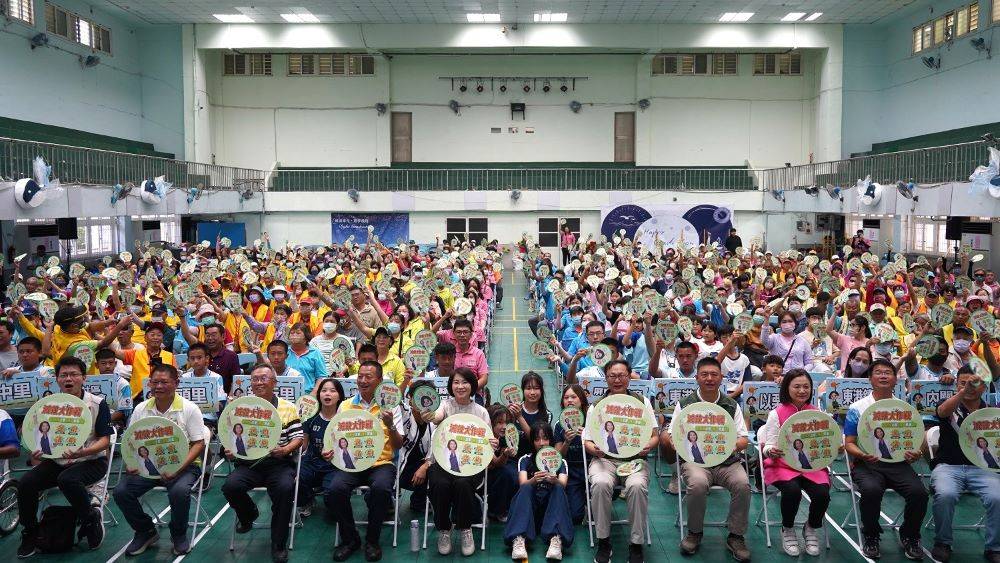 屏東縣志工齊心防疫 誓師清除登革熱孳生源