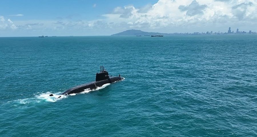海鯤軍艦船體無異常 台船公司駁斥變形謠言